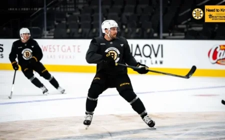 Essential Details: Boston Bruins Face Off Against Golden Knights