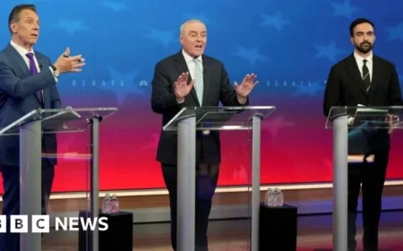 Mamdani Cuomo and Sliwa Clash on Housing City Noise and Trump Issues