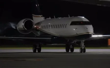 Megastar Touches Down in Australia Aboard Luxurious Private Jet