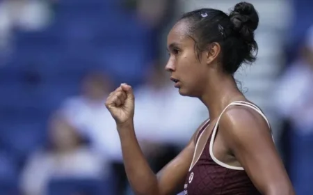 Fernandez Dominates Galfi in Straight Sets to Secure Spot in Japan Open Next Round