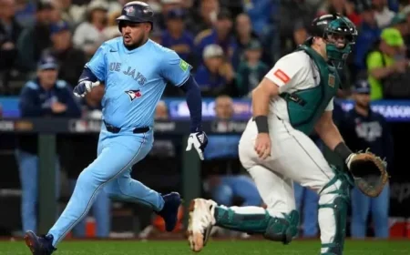 Santander Missing from Blue Jays Lineup in Crucial Game 4 Against Mariners