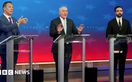 Mamdani Cuomo and Sliwa Clash Over Housing Issues City Noise and Trump