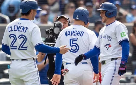 Clement and Gimenez Lead Ex-Guardians in Creating a Welcoming Atmosphere at Blue Jays Clubhouse