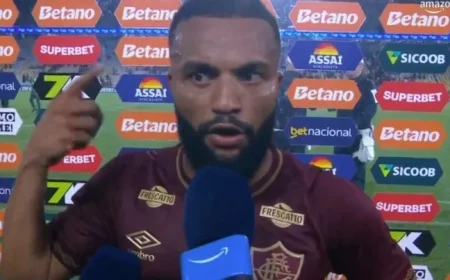 Samuel Xavier Criticizes Juventude’s Time-Wasting and Defends Referee After Fluminense Victory