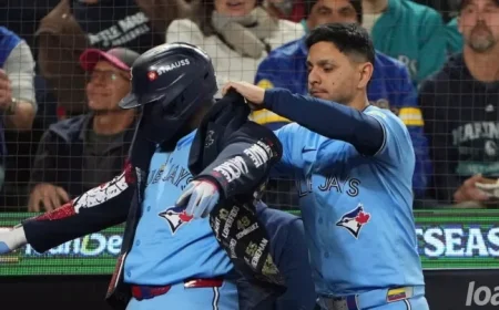 Scherzer and Gimenez Propel Blue Jays to Victory Over Mariners Tying ALCS Series