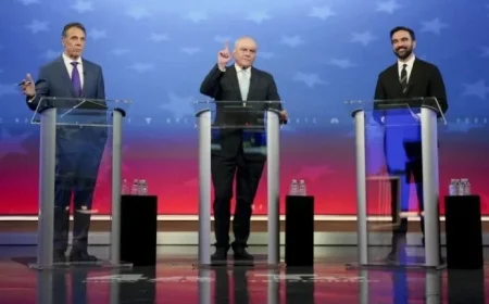 Key Highlights from the Initial NYC Mayoral Race General Election Debate