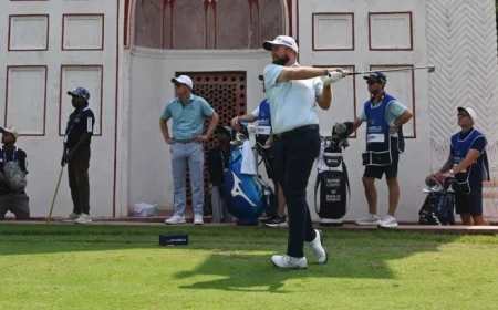 2025 DP World India Championship Round 2 Friday Tee Times and Groupings Revealed