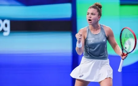Paolini Advances to Ningbo Quarterfinals Edge Closer to WTA Finals Berth