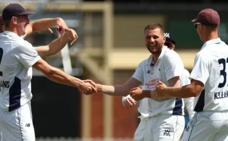 O’Neill Secures Another Impressive Five-Wicket Haul for Victoria