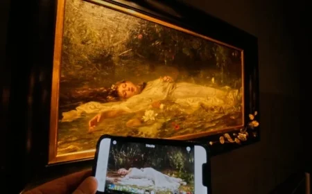 Taylor Swift Fans Rush to German Museum for Painting Inspired by The Fate of Ophelia Hit Video