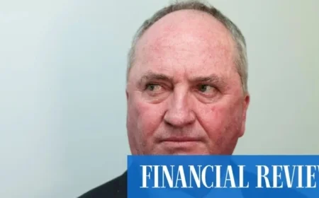Barnaby Joyce Reportedly Set to Join Pauline Hanson’s One Nation Party