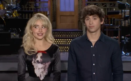 SNL Promo Sabrina Carpenter Reveals Her Crush on the Camera Man