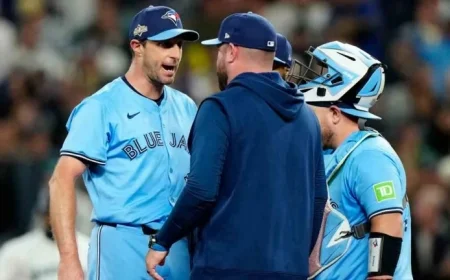 Scherzer and Blue Jays Make a Stunning Comeback to Level ALCS Against Mariners
