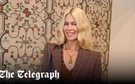 Claudia Schiffer Steals the Spotlight with Her Style at the Frieze Art Fair