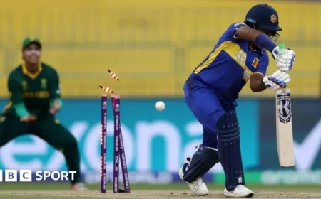 Live Score and Radio Updates: Sri Lanka vs South Africa in the Women’s Cricket World Cup 2025