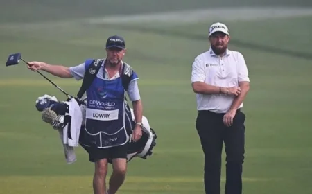 Tommy Fleetwood Leads in India Inspired by Shane Lowry