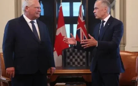 Carney Urges Discussions with U.S. Amid Ford’s Call for Tariff Retaliation