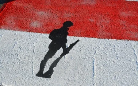 Red and White Stripes Unite the Battlefords in Anticipation of Remembrance Day