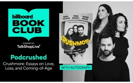 Penn Badgley and Podcrushed Hit Billboard Book Club to Discuss Crushmore