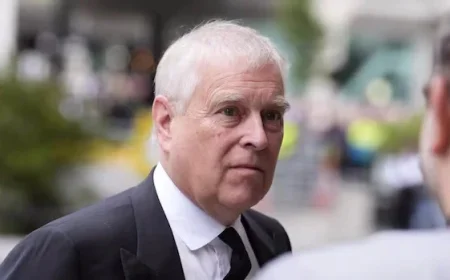 Prince Andrew to Retire Royal Titles and Honours Announces Buckingham Palace