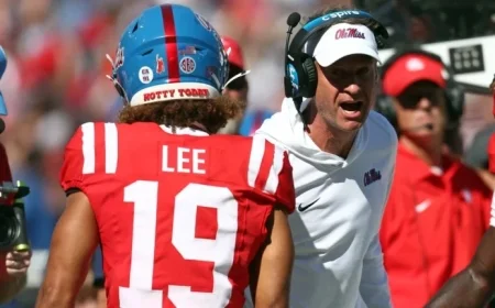 Top-Five Ole Miss Eyes Key SEC Victory Over Ninth-Ranked Georgia in Crucial Showdown