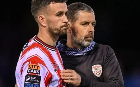 Tiernan Lynch Inspires Derry City to Gear Up for Crucial Waterford Showdown