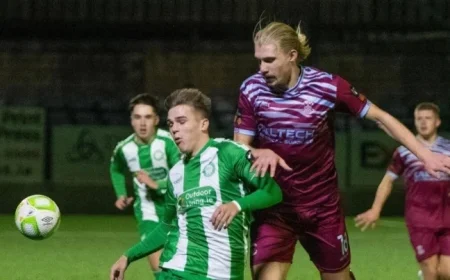 Cobh Aims for Strong Season Finish as Play-Off Promotion Push Beckons