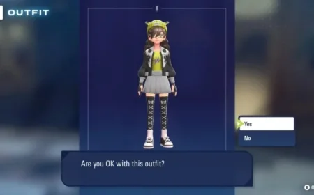 Steps to Customize Clothes and Glasses in Pokemon Legends Z-A