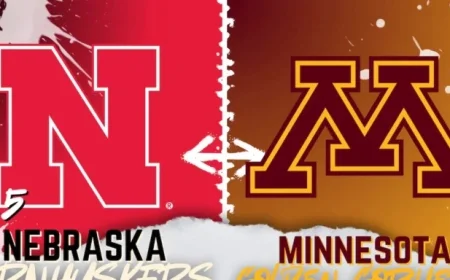 Ranked 25th Nebraska Travels to Face Minnesota Golden Gophers in Exciting Showdown