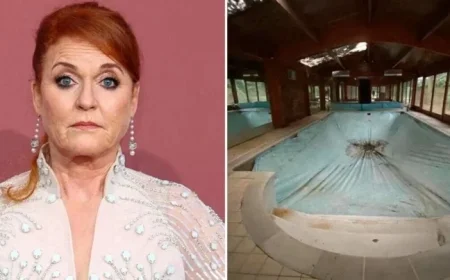 Step inside Sarah Ferguson’s deteriorating home where she once lived with her infamous partner