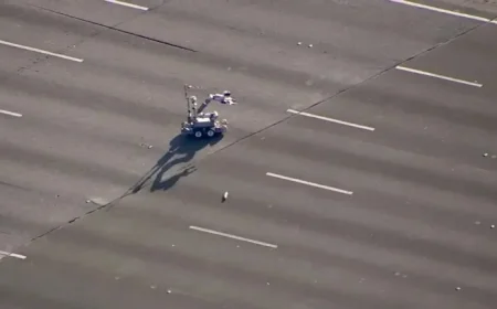 Major Police Activity Shuts Down I-75 Southbound at Terrell Mill Road