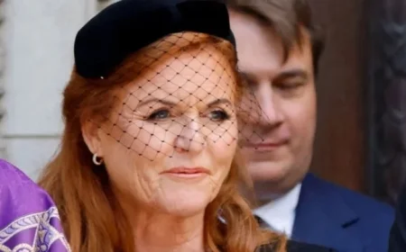 Sarah Ferguson praised for her silence amid Epstein scandal