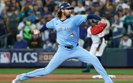 Mariners Seize 1-0 Advantage Against Blue Jays in ALCS Game 5 Encounter