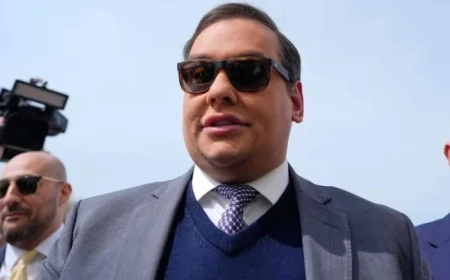 George Santos released from prison after Trump commutes sentence