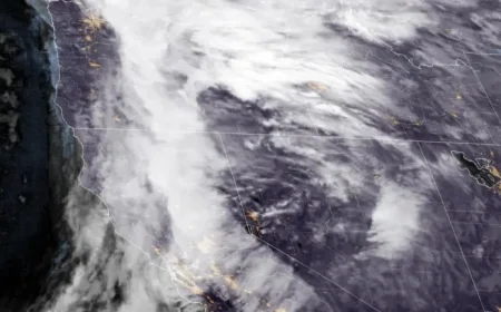 Atmospheric River Set to Deliver Rain and Mountain Snow Along I-80 Corridor near Reno