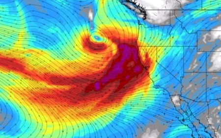 First Atmospheric River of the Cold Season Targets U.S.: What It Means for You
