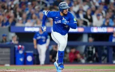 Blue Jays’ Santander Sidelined for Rest of ALCS Showdown with Mariners