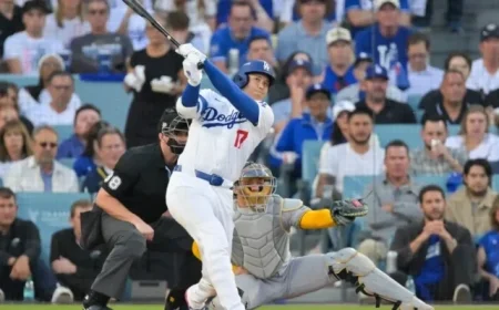Shohei Ohtani Powers a Home Run Against Jose Quintana in NLCS Game Exactly One Year Later