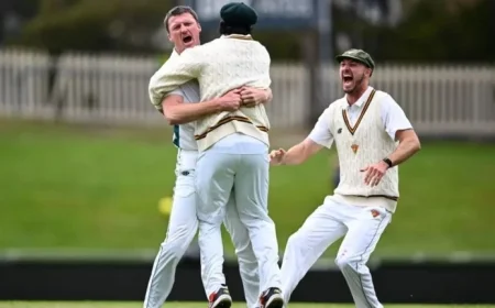 Meredith and Bird Lead Tasmanias Thrilling Three-Run Victory Over WA