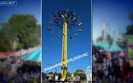 Thrill Seekers Left Dangling 100 Feet as NC State Fair Ride Halts Due to Low Voltage