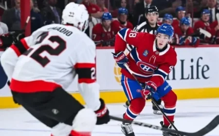 Canadiens’ Standout Hutson Joins Exclusive U.S. Preliminary Roster