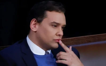 Donald Trump Advises Disgraced Republican George Santos to Enjoy Life After Prison Release