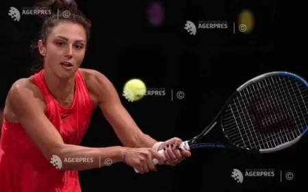 Tennis Showdown: Tereza Valentova Faces Romanian Jaqueline Cristian in Osaka WTA Semifinals