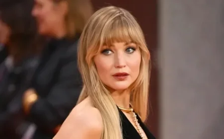 Jennifer Lawrence Turns Heads in Daring Sideboob Dress at Die My Love Premiere