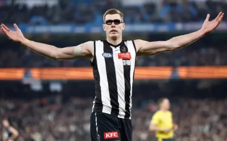Mason Cox Says Goodbye to Collingwood as American Pie Era Ends