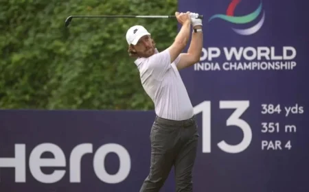 2025 DP World India Championship Round 3 Saturday Tee Times and Pairings