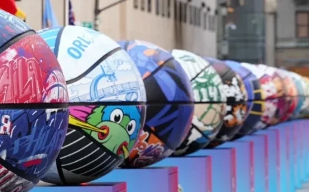 NBA Playground Takes Over Rockefeller Center in Exciting Transformation