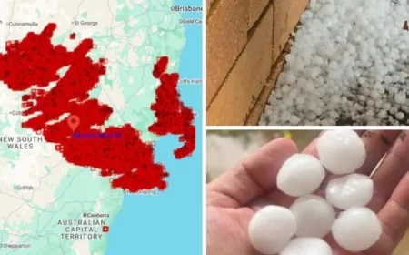 Intense Storms Unleash 400000 Lightning Strikes and Hail