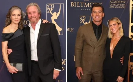 Celebrity Couples Shine on Daytime Emmys Red Carpet Date Night