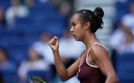 Leylah Fernandez Secures Spot in Japan Open Final with Victory Over Cîrstea